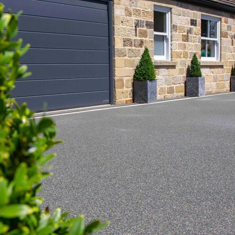 Grey Slate Stone Resin Close Up