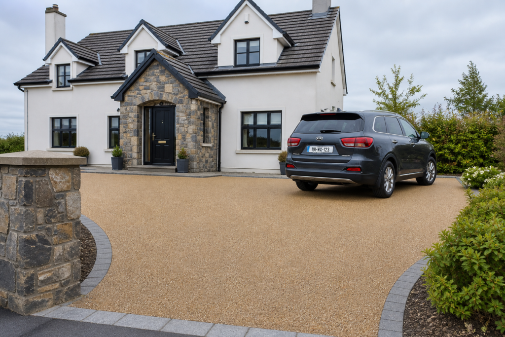 resin driveays for heavy vehicles