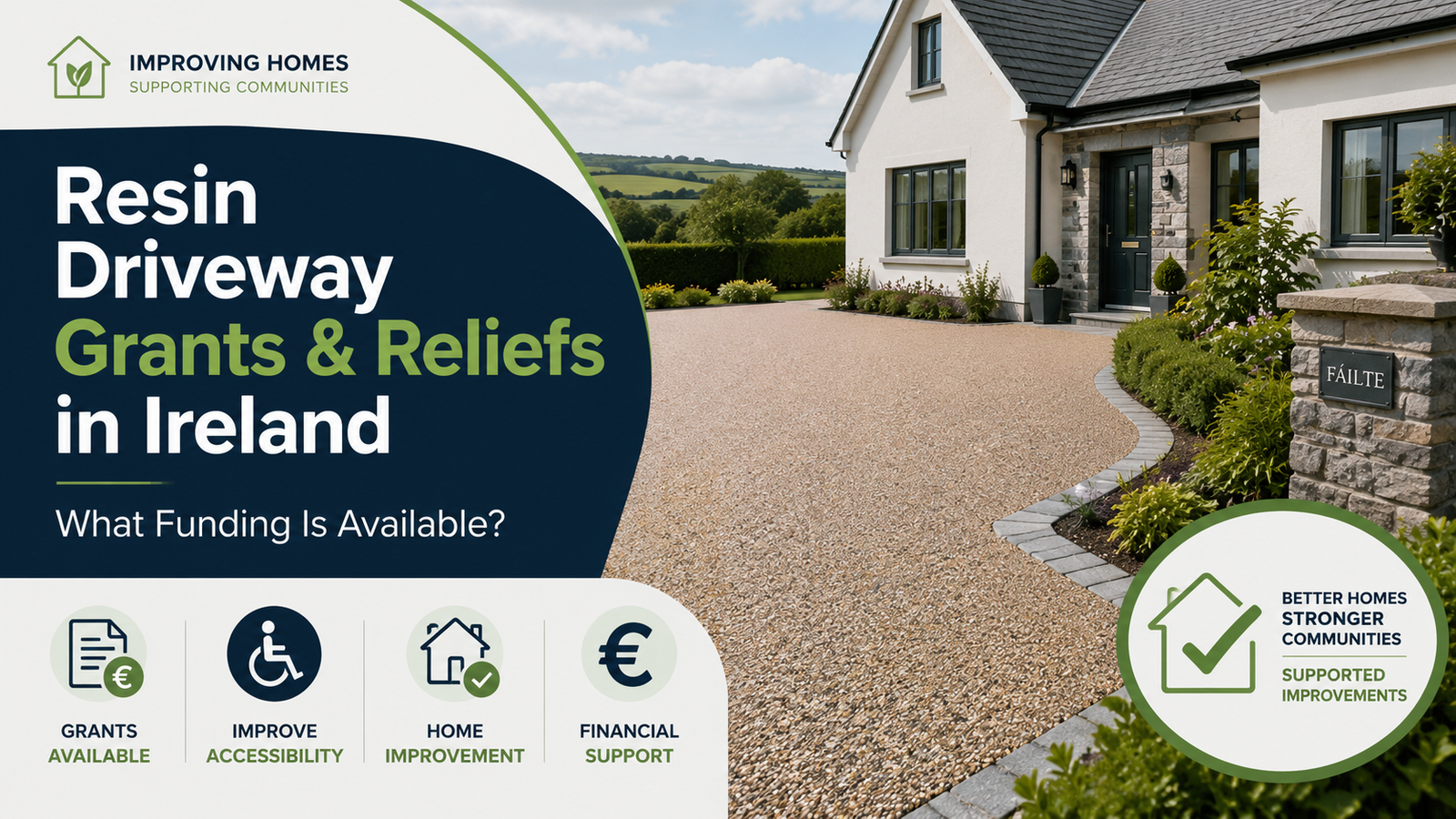 resin driveaway grants