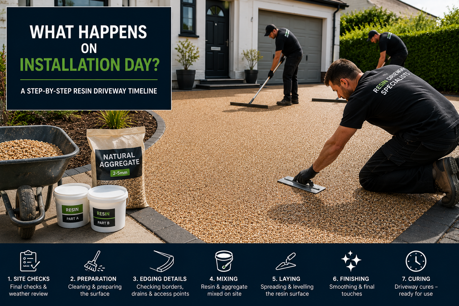resin driveway installation process